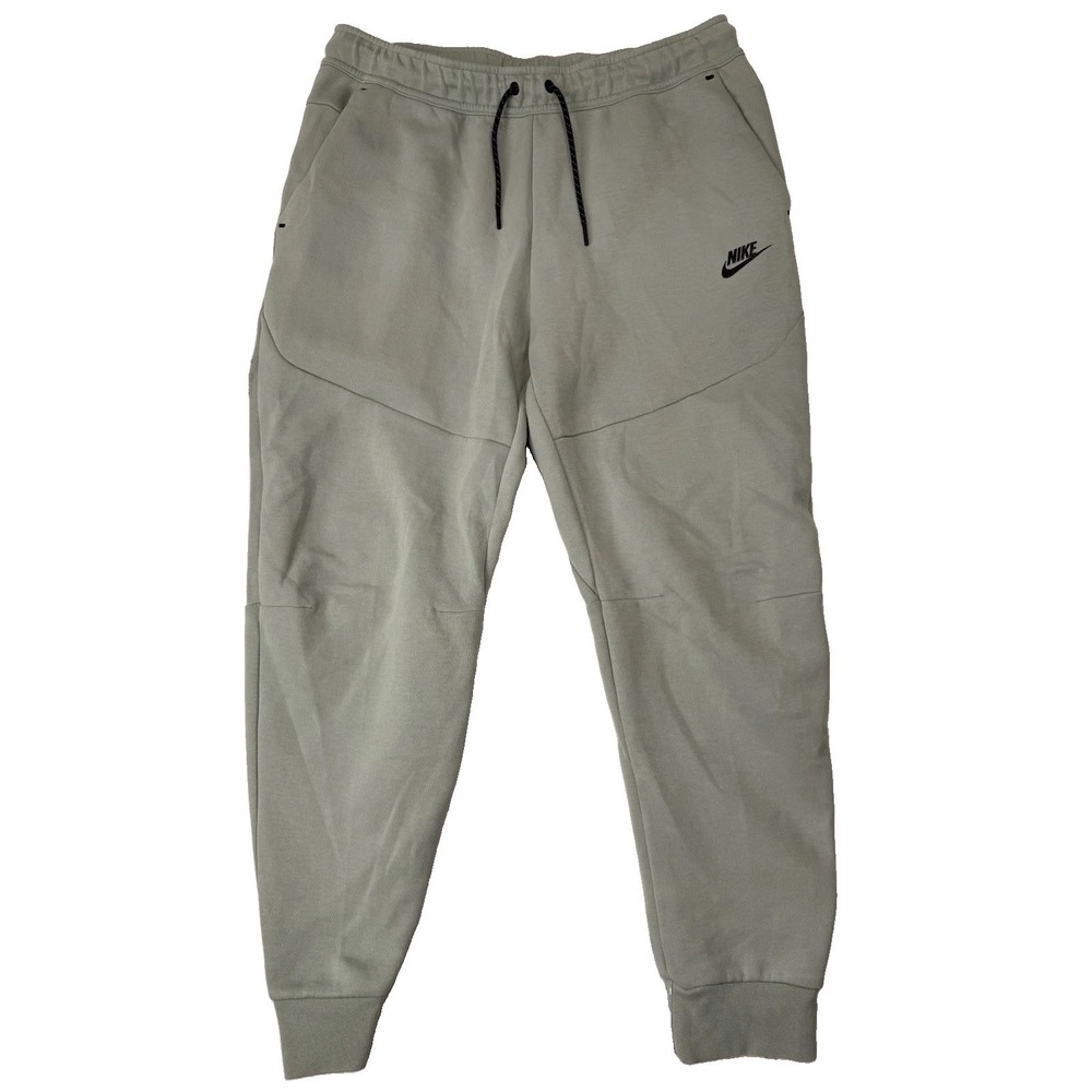 Nike Sportswear Tech Fleece Joggers CU4495-330 Light Green Sz Large Cotton Poly